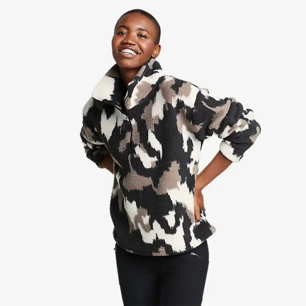 Eddie Bauer Ladies’ Plush Quarter Zip